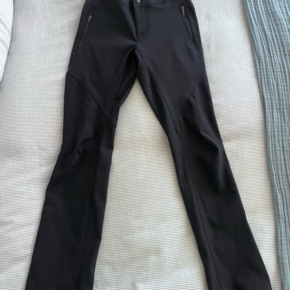 Black Flared snow Pants